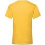 fruit of the loom Valueweight V-Neck T sunflower