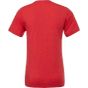 Bella Unisex triblend short sleeve tee red_triblend