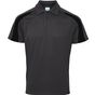 AWDis Just Cool Contrast cool polo charcoal/jet_black