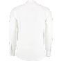 Kustom Kit Poplin Shirt Long Sleeve White
