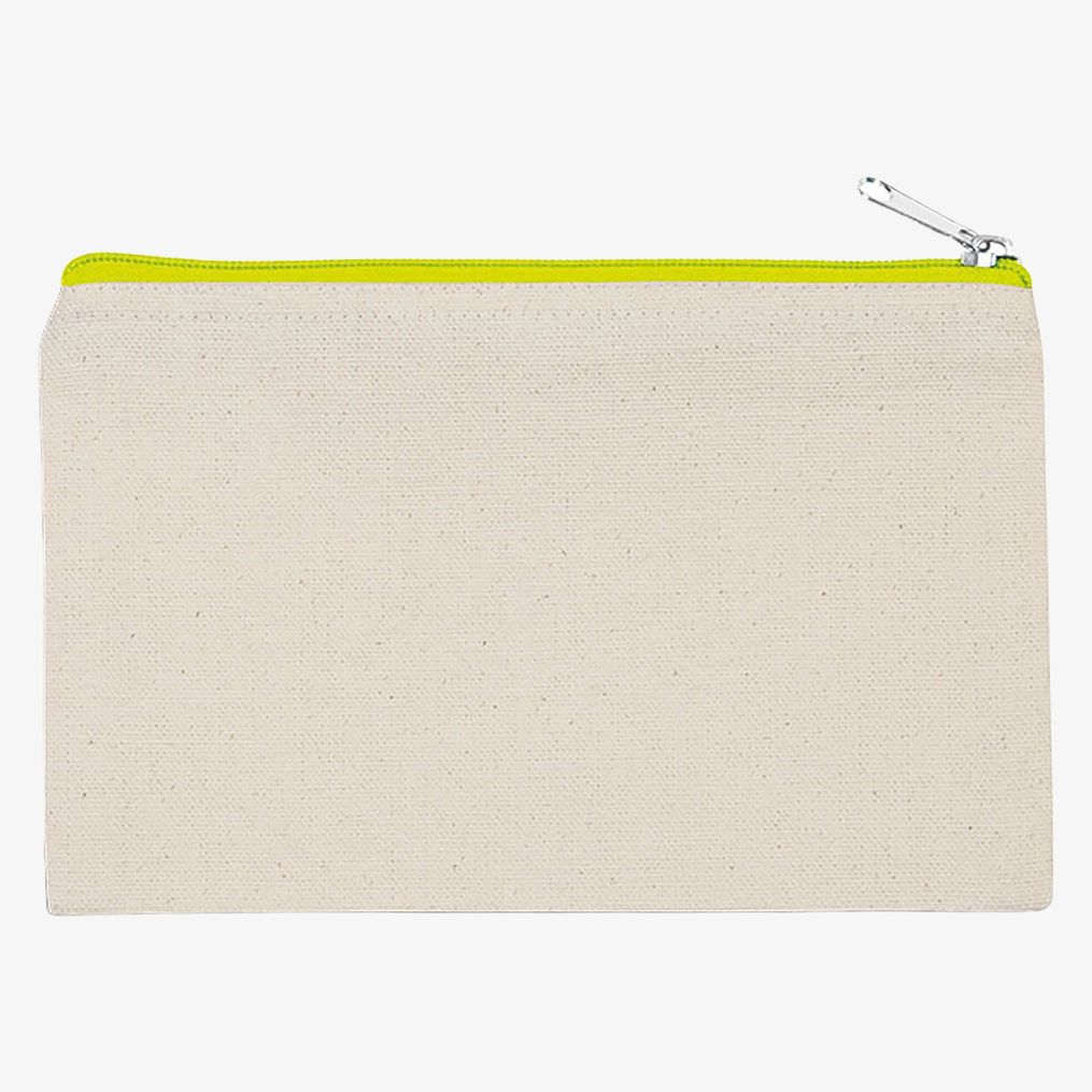 Pochette en coton canvas - petit modèle kimood