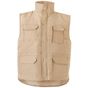 Velilla Bodywarmer matelassé multipoches sand