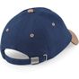 Beechfield Casquette en coton épais gratté de profil bas french_navy/taupe
