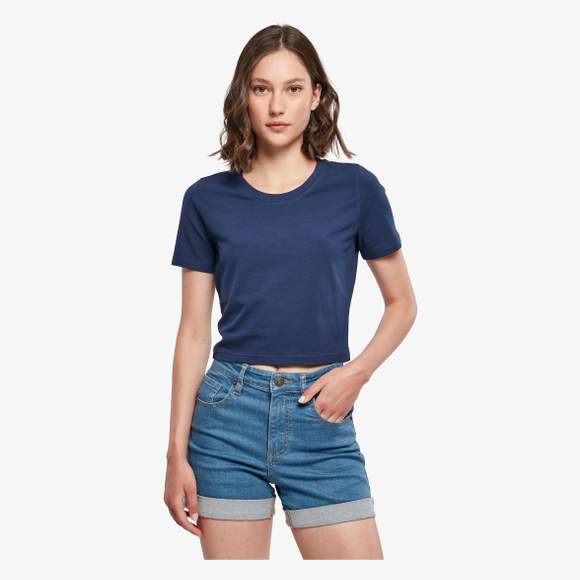 Ladies Cropped Tee Build Your Brand
