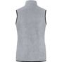 James&Nicholson Ladies´ Fleece Vest light_melange/black