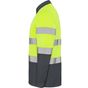 Roly Workwear Polaris L/S plomb/jaune_fluo