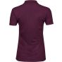 Tee Jays Women's Luxury Stretch Polo wine