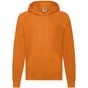 fruit of the loom Lightweight Hooded Sweat orange