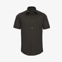 Russell Collection Men’s short sleeve fitted stretch shirt