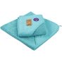 A&R Serviette à capuche pour bébé PRINT-Me® Pacific blue