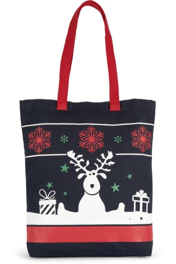 Image produit Sac shopping avec motifs de Noël