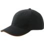Myrtle Beach 6-Panel Sandwich Cap black/orange