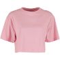 Build Your Brand Ladies Short Oversized Tee soft_pink