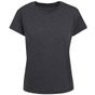 Build Your Brand Ladies Box Tee charcoal