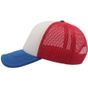 Atlantis Rapper Cap white/red/royal