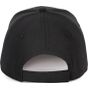 K-up Casquette en coton et polyester recyclés K-loop tracking - 6 panneaux black