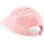 Beechfield Casquette classique à 6 pans en coton biologique powder_pink