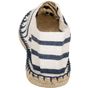 kariban Espadrilles unisexe natural/navy_stripe