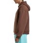 Build Your Brand Fluffy Hoody chocolate_brown