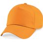 Beechfield Casquette Original 5 panneaux  orange