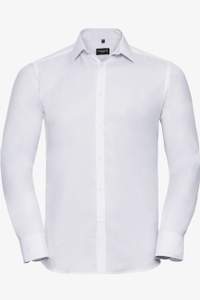 Image produit Men’s long sleeve tailored herringbone shirt
