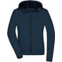 James&Nicholson Ladies´ Hooded Softshell Jacket navy/navy