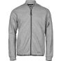 Tee Jays Athletic Full Zip Sweat heather_grey
