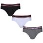 Reebok Men´s Brief - Chase (3 Pair Pack) black/white/grey_marl
