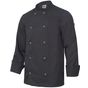 Velilla Veste de cuisinier manches longues avec boutons pression black