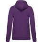 kariban Sweat-shirt capuche femme  purple