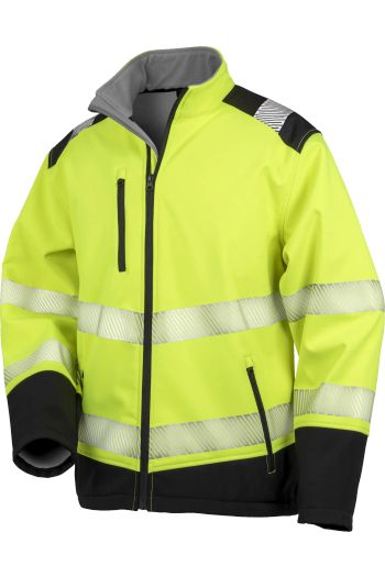 Image produit Printable ripstop safety softshell jacket