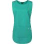 karlowsky Women's Sleeveless Slip-On Medical Tunic Emerald green