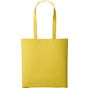 Nutshell Sac de courses en coton avec anses longues lemon