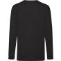 fruit of the loom Kids valueweight long sleeve T black