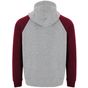 Roly Badet gris_chine/grenat