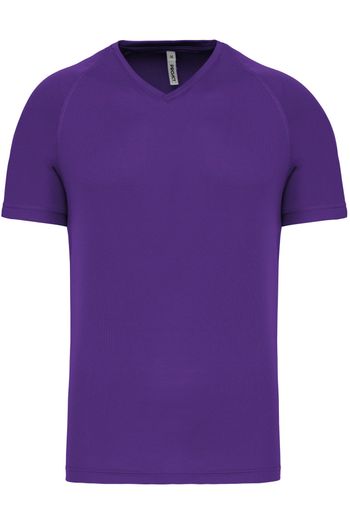 Image produit T-shirt de sport manches courtes col v homme