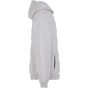 Build Your Brand Fluffy Hoody Heather grey