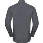 Russell Chemise en Popeline Polyester Coton cintrée manches longues homme convoy_grey