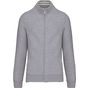 Kariban Veste molleton zippée homme oxford_grey