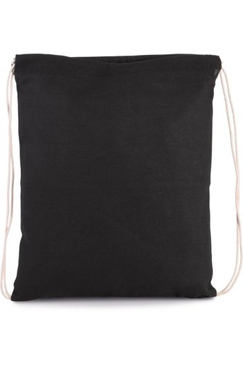 Image produit Petit sac à dos en coton bio avec cordelettes