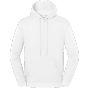fruit of the loom Iconic 250 Hooded Sweat white