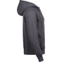 Tee Jays Hooded Zip Sweat dark_grey