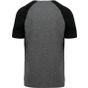 ProAct T-shirt triblend bicolore sport manches courtes unisexe grey_heather/black_heather