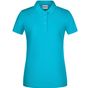 James&Nicholson Ladies´ Basic Polo turquoise