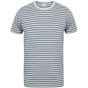 SF Clothing Unisex striped T heather_grey/white