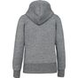 kariban Sweat-shirt vintage zippé à capuche femme slub_grey_heather