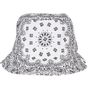 flexfit Bandana Print Bucket Hat white