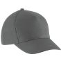 K-up Casquette enfant en coton - 5 panneaux dark_grey