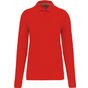 WK Designed To Work Polo manches longues homme red