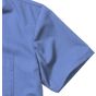 Russell Chemise en Popeline Polyester/Coton classique courtes allongées Femme corporate blue